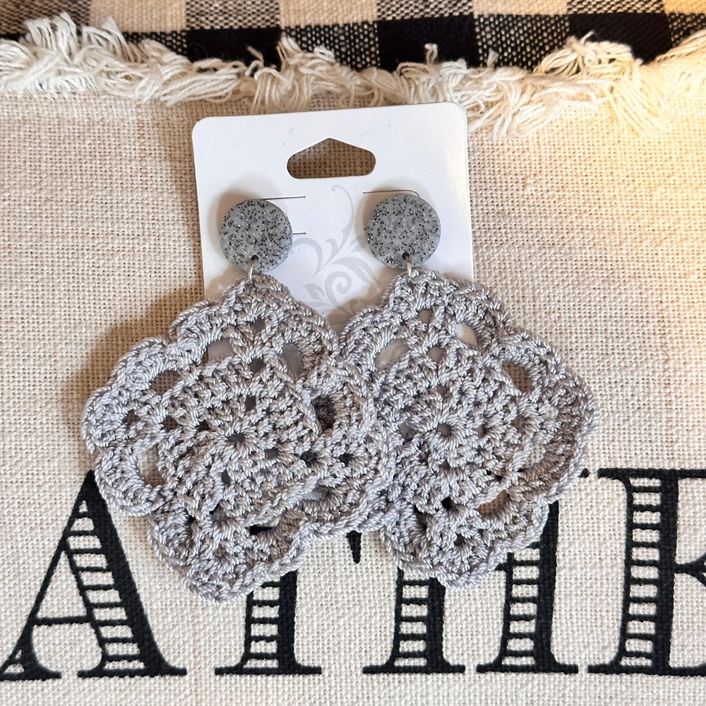 Handmade Crochet Earrings